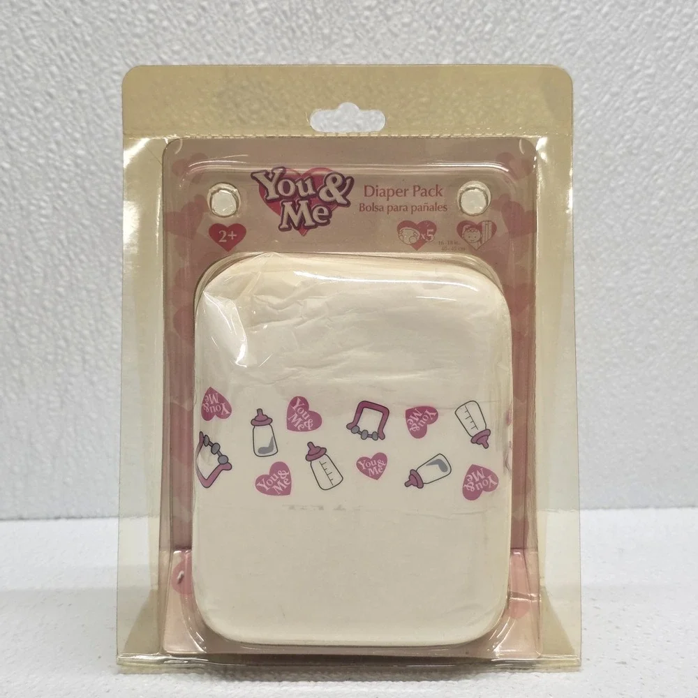 Toys R Us You & Me 2008 Baby Doll Diapers Set of 5 - New